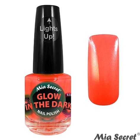 Glow in the Dark Nagellak Orange