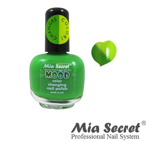 Mood Nagellack Groen Geel