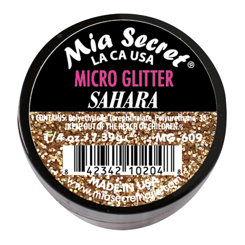Micro Glitter Acryl-Pulver Sahara