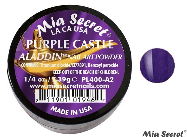 Aladdin Acryl-Pulver Purple Castle