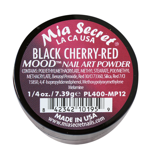 Mood Acryl-Pulver Schwarzkirsche - Rot