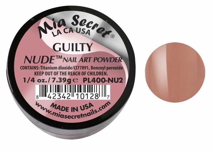 Nude Acryl-Pulver Guilty