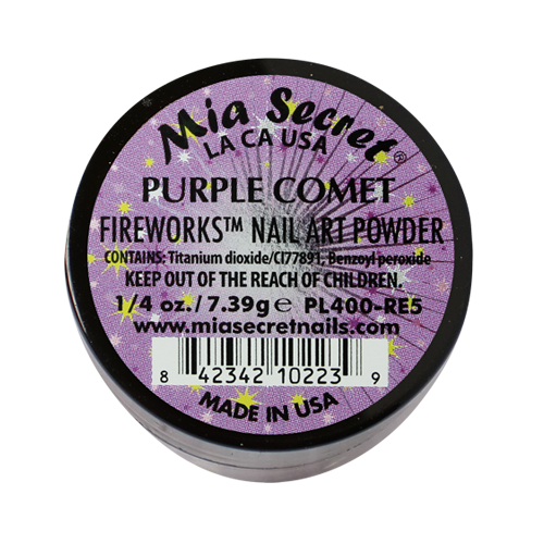 Fireworks Acryl-Pulver Purple Comet