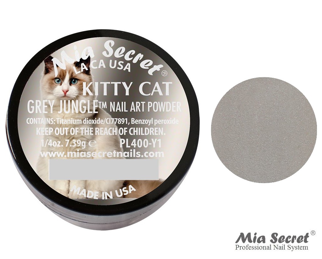 Grey Jungle Acrylpoeder Kitty Cat