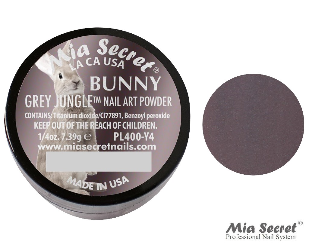 Grey Jungle Acryl-Pulver Bunny