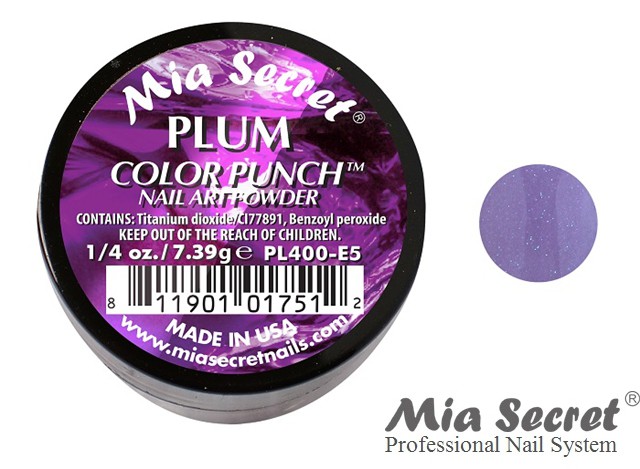 Color Punch Acryl-Pulver Plum