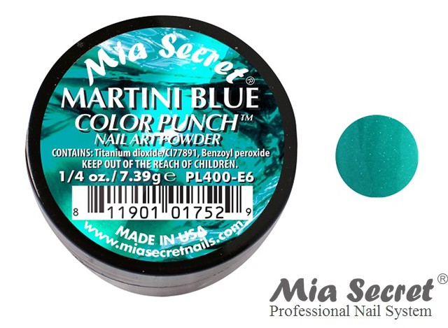 Color Punch Acryl-Pulver Martini Blue