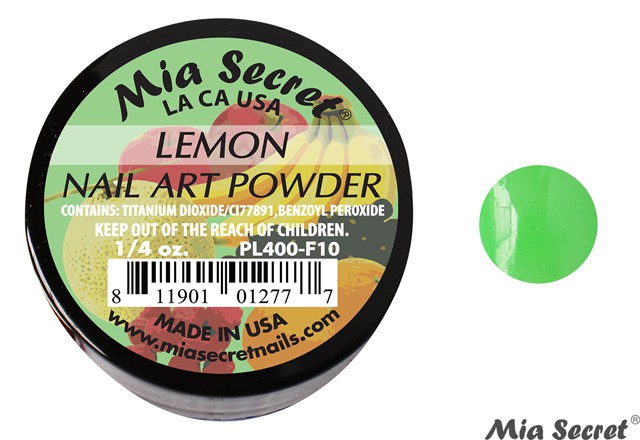 Fruity Acryl-Pulver Lemon