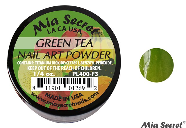 Fruity Acryl-Pulver Green Tea
