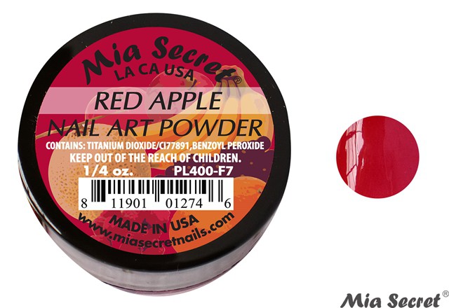 Fruity Acryl-Pulver Red Apple