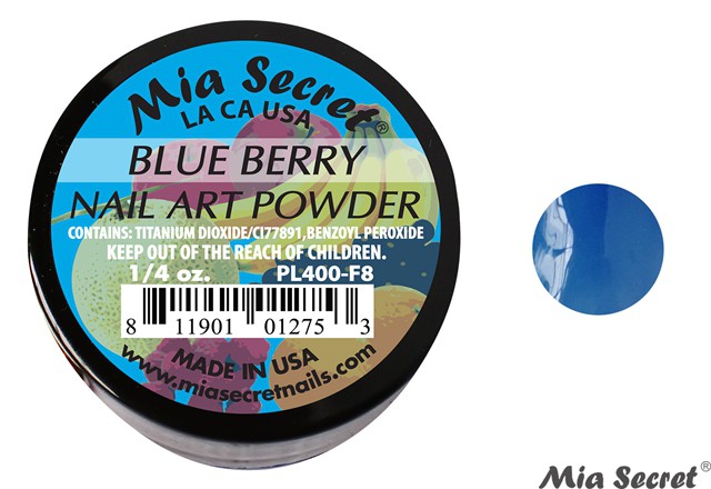 Fruity Acryl-Pulver Blue Berry