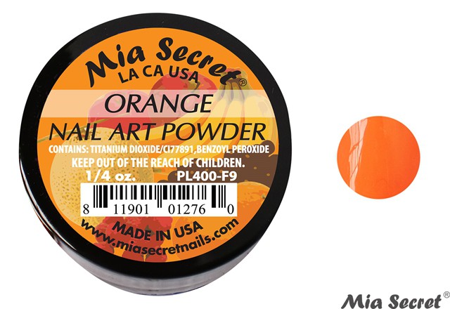 Fruity Acryl-Pulver Orange