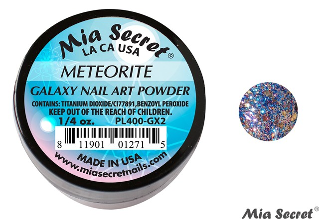 Galaxy Acryl-Pulver Meteorite