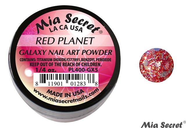 Galaxy Acryl-Pulver Red Planet