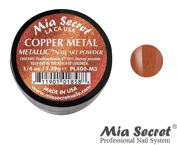 Metallic Acryl-Pulver Copper Metal