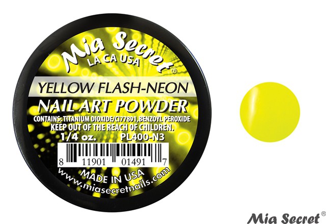 Flash-Neon Acryl-Pulver Yellow