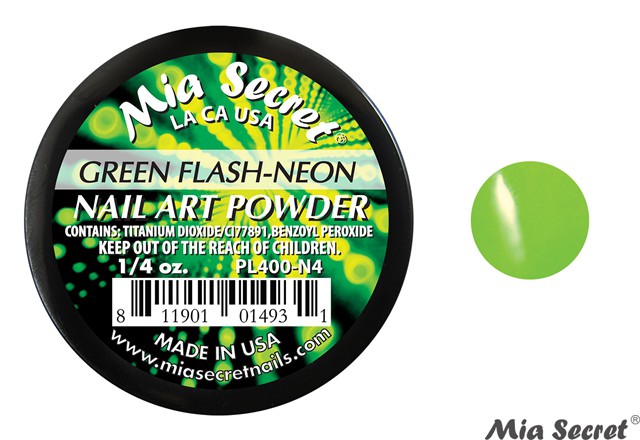 Flash-Neon Acryl-Pulver Green