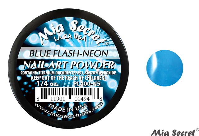 Flash-Neon Acryl-Pulver Blue