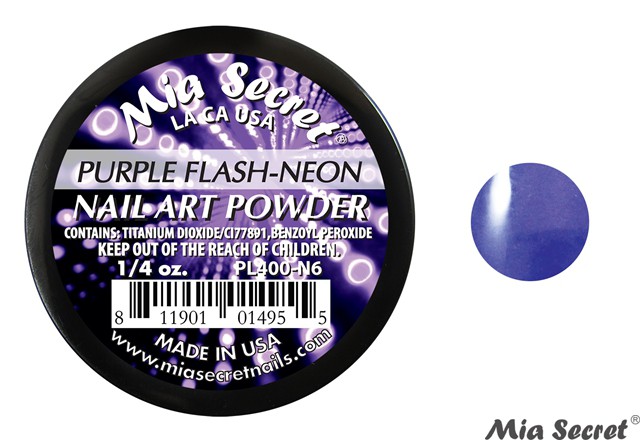 Flash-Neon Acryl-Pulver Purple
