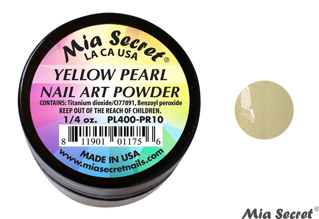 Pearl Acryl-Pulver Yellow