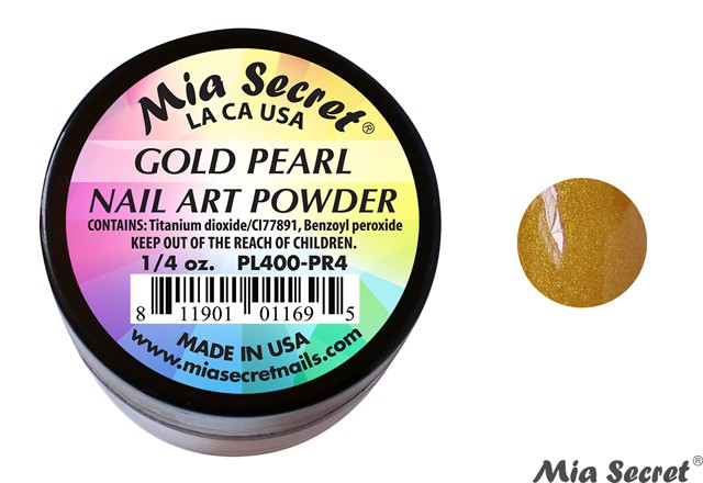 Pearl Acryl-Pulver Gold