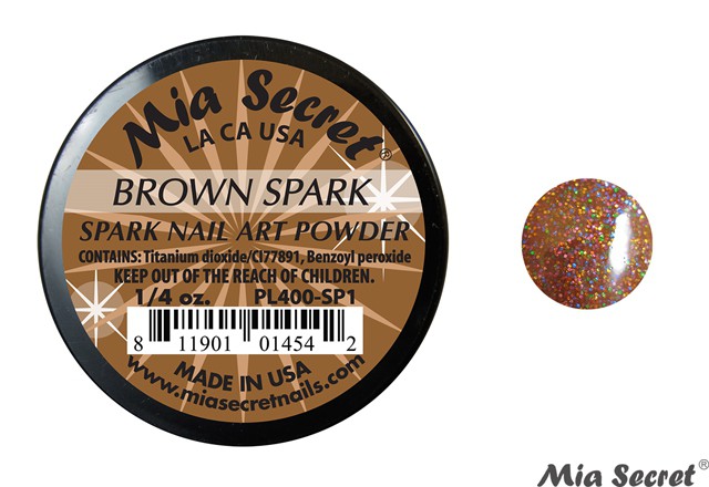 Spark Acryl-Pulver Brown