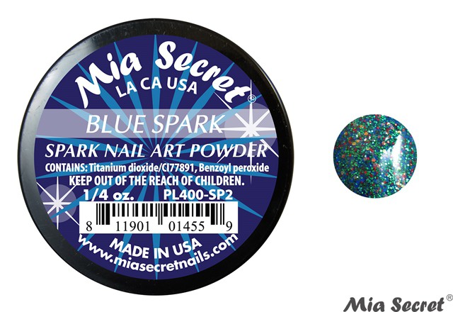 Spark Acryl-Pulver Blue