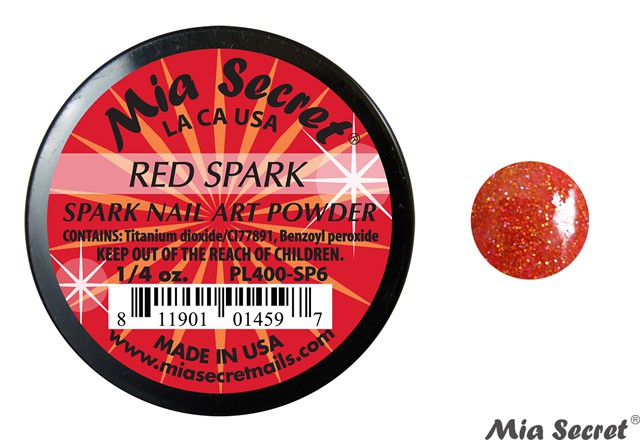 Spark Acryl-Pulver Red