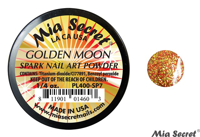 Spark Acryl-Pulver Golden Moon