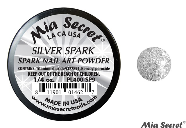 Spark Acryl-Pulver Silver