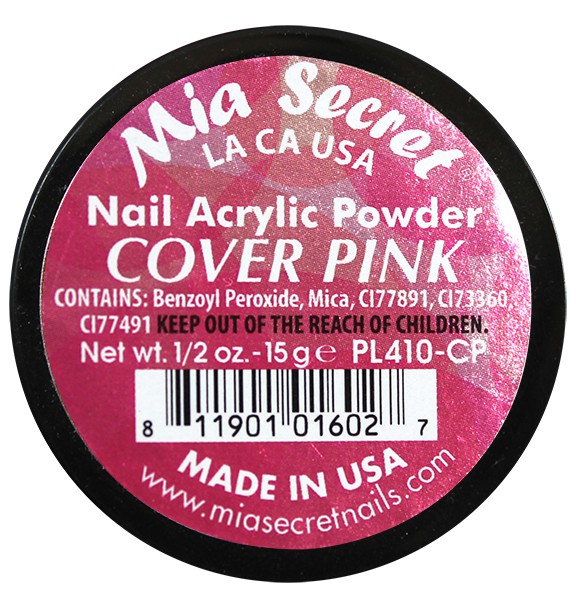 Cover Acryl-Pulver Pink 15ml.