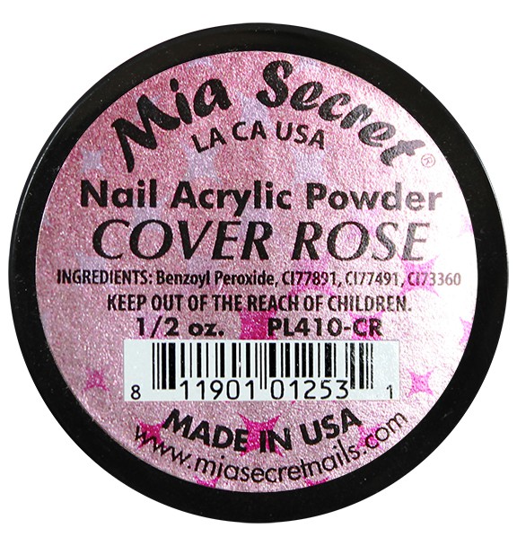 Cover Acryl-Pulver Rose 15ml.