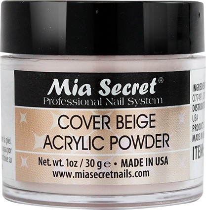 Cover Acryl-Pulver Beige 30ml.
