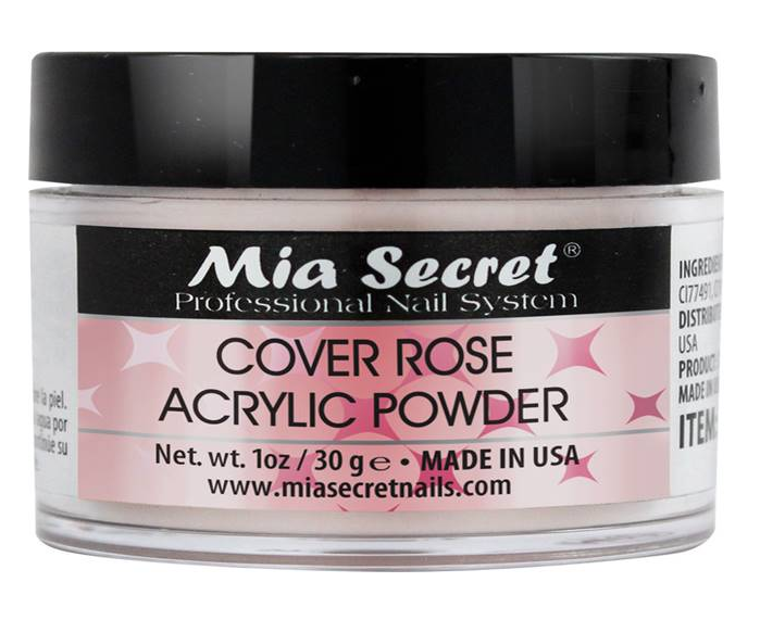 Cover Acryl-Pulver Rose 30ml.