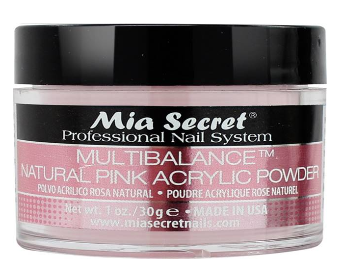 Acryl-Pulver Natürliches Rosa 30ml.