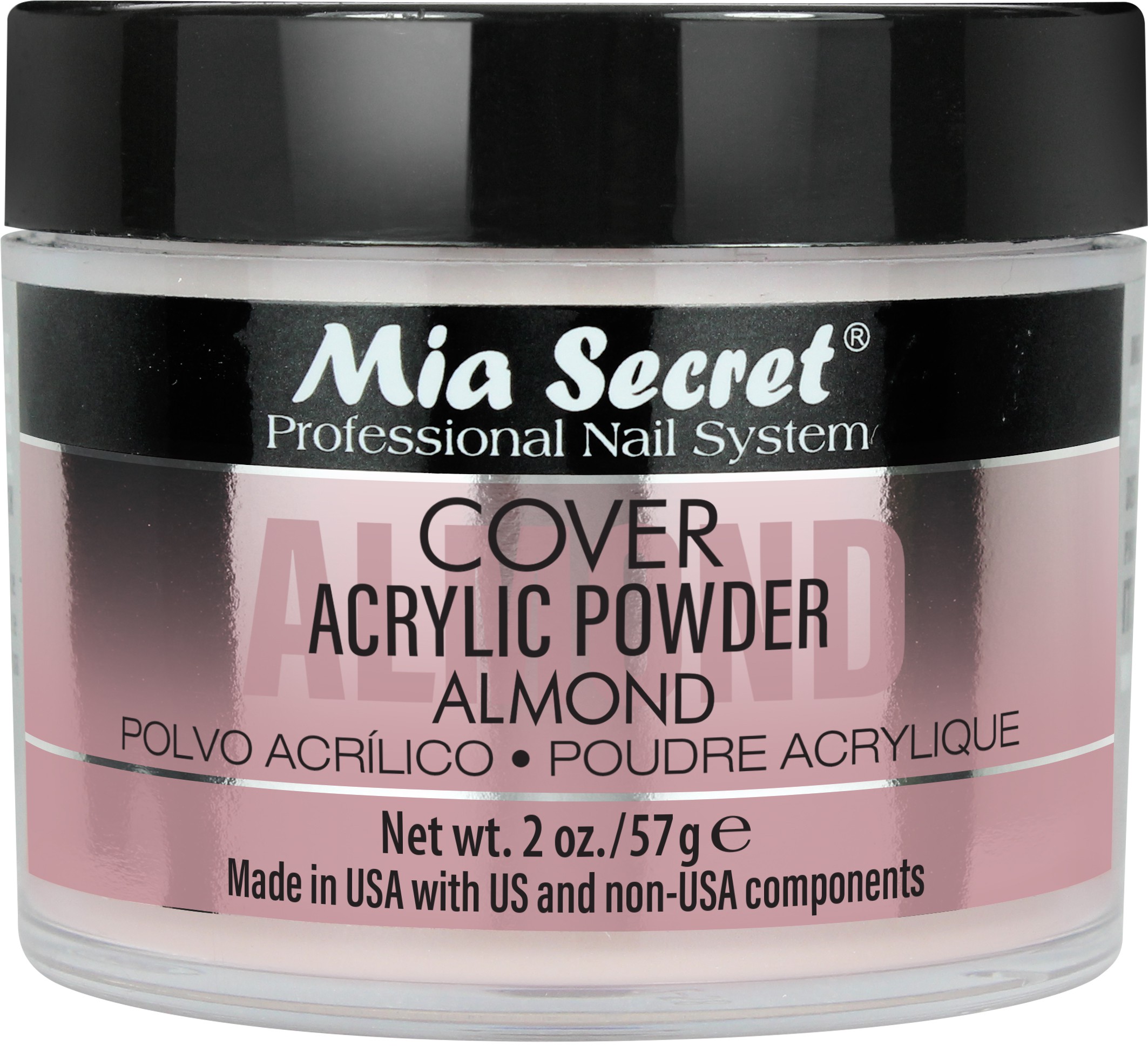 Cover Acryl Poeder Almond 60ml.