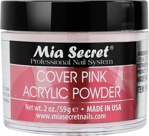 Cover Acryl Pulver Rose 60 ml.