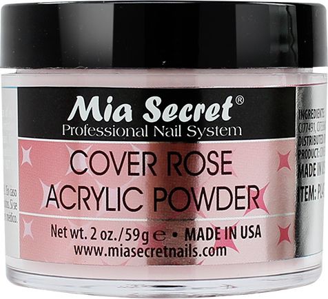 Cover Acryl-Pulver Rose 60ml.