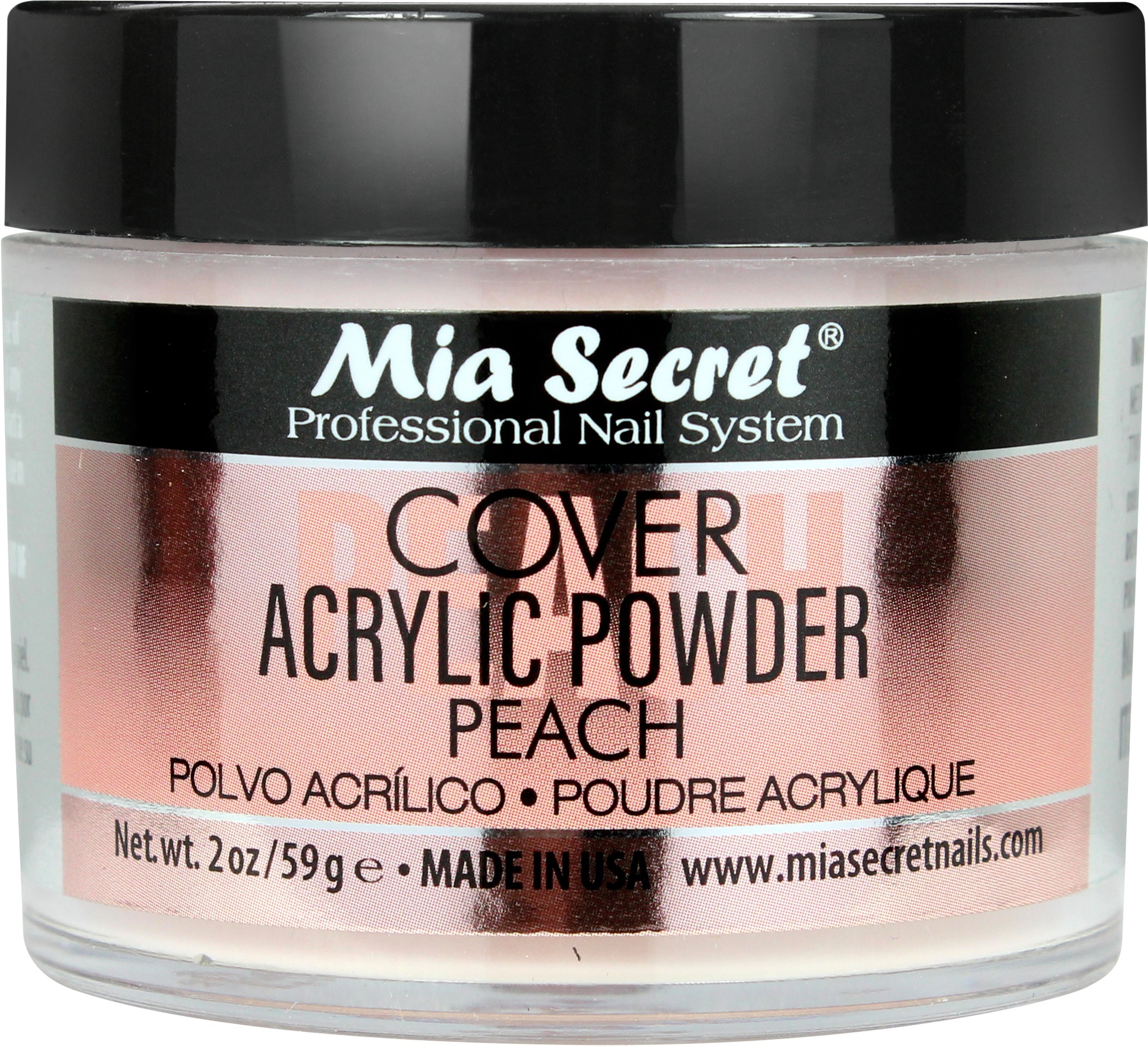 Cover Acryl Poeder Peach 60ml.