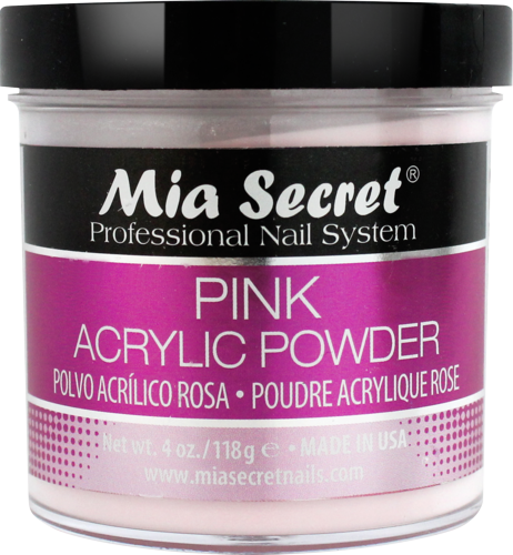 Acryl Pulver Rosa 118 ml.