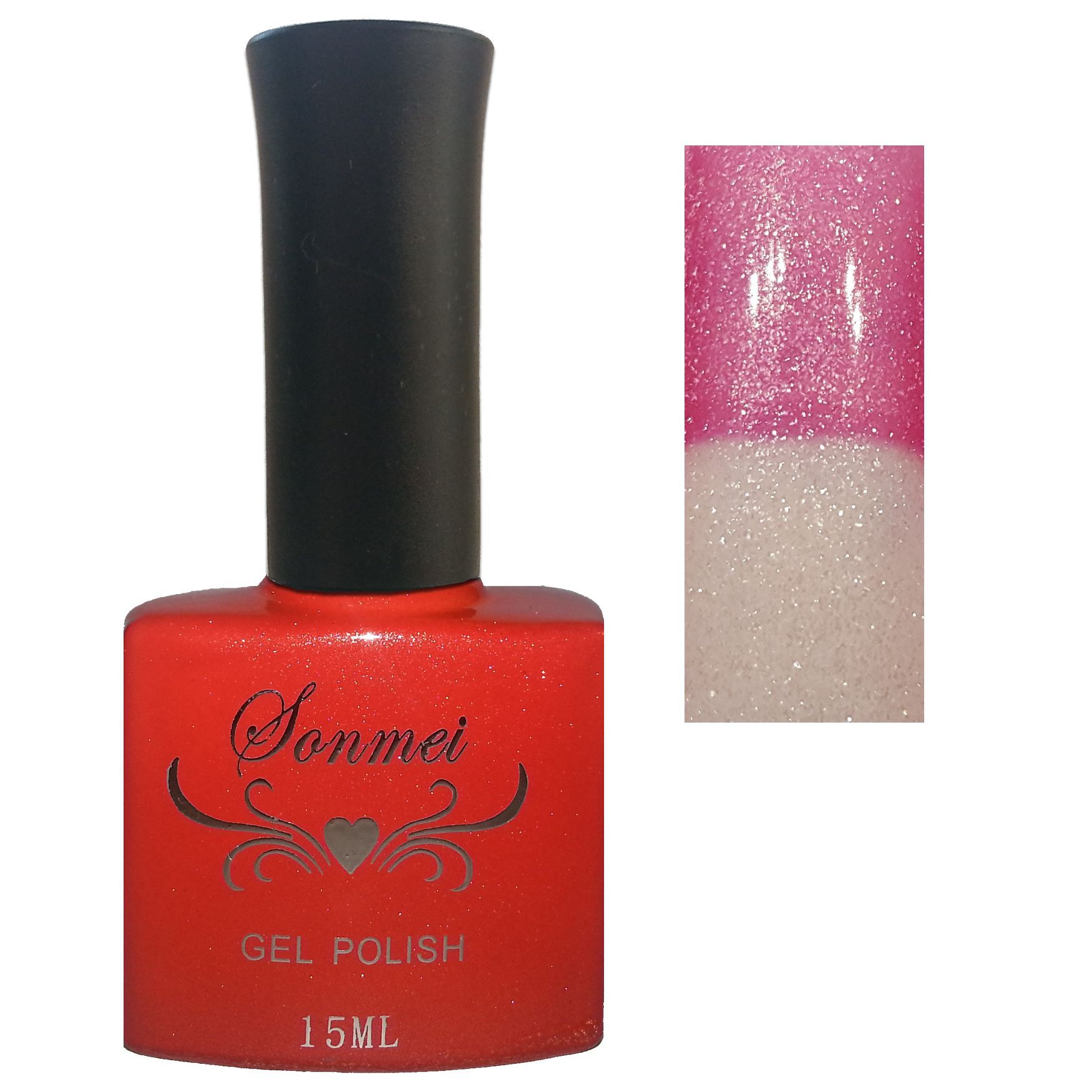 Kameleon Gel Nagellak Fel Roze