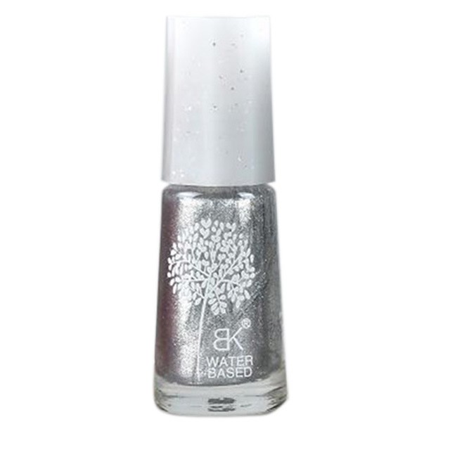 Waterbasis Nagellak Glitters Zilver