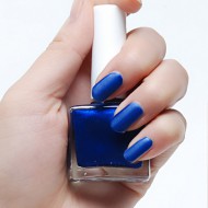 Nagellak Mat Donker Blauw