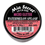 Micro Glitter Acryl-Pulver Watermelon Splash