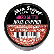 Micro Glitter Acryl-Pulver Rose Copper