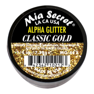 Alpha & Dust Glitter Acryl-Pulver Classic Gold