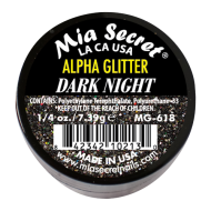 Alpha & Dust Glitter Acryl-Pulver Dark Night