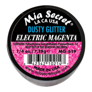Alpha & Dust Glitter Acryl-Pulver Electric Magenta