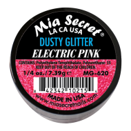 Alpha & Dust Glitter Acryl-Pulver Electric Pink