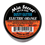 Alpha & Dust Glitter Acryl-Pulver Electric Orange